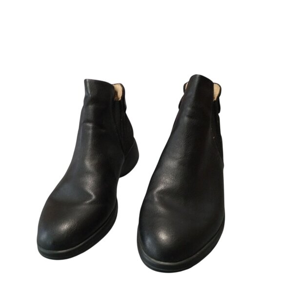 NATURALIZER BARITA WOMEN'S SIZE 7M BLACK ANKLE BOOTIE CLASSIC CASUAL - Picture 2 of 6